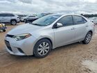 2016 Toyota Corolla Le Silver vin: 5YFBURHE4GP501863