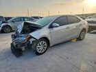 2017 Toyota Corolla Le Серебряный vin: 5YFBURHE4HP569176