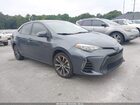 2019 Toyota Corolla Se Gray vin: 5YFBURHE4KP870943