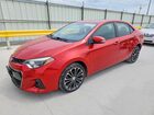 2016 Toyota Corolla S Premium Red vin: 5YFBURHE8GP423829