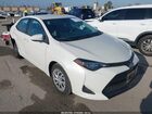 2019 Toyota Corolla Le White vin: 5YFBURHE9KP941263