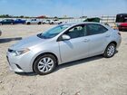 2016 Toyota Corolla Le Silver vin: 5YFBURHEXGP475219