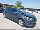 2016 Toyota Corolla Le Blue vin: 5YFBURHEXGP482705