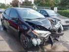 2016 Toyota Corolla S Plus Black vin: 5YFBURHEXGP490478