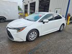 2020 Toyota Corolla L White vin: 5YFDPRAE7LP056281