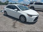 2021 Toyota Corolla Le White vin: 5YFEPMAE0MP262213