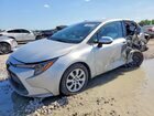 2022 Toyota Corolla Le Silver vin: 5YFEPMAE0NP332620