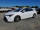 2021 Toyota Corolla Le White vin: 5YFEPMAE1MP189241