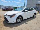 2022 Toyota Corolla Le White vin: 5YFEPMAE1NP279149