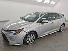 2021 Toyota Corolla Le Silver vin: 5YFEPMAE3MP203639