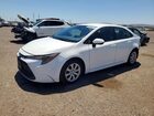 2021 Toyota Corolla Le White vin: 5YFEPMAE3MP246118