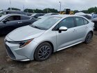 2021 Toyota Corolla Le Silver vin: 5YFEPMAE9MP253817