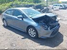 2021 Toyota Corolla Le Gray vin: 5YFEPMAEXMP163172