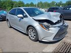 2021 Toyota Corolla Le Silver vin: 5YFEPMAEXMP183731