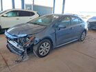 2022 Toyota Corolla Le Blue vin: 5YFEPMAEXNP336643