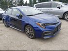 2021 Toyota Corolla Se Blue vin: 5YFS4MCE2MP065259