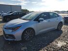 2021 Toyota Corolla Se Silver vin: 5YFS4MCEXMP081273