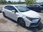 2022 Toyota Corolla Xse White vin: 5YFT4MCE5NP099024