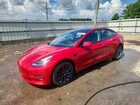 2022 Tesla Model 3 Red vin: 5YJ3E1EA4NF298342