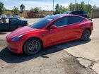 2021 Tesla Model 3 Red vin: 5YJ3E1EA7MF920513