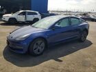 2022 Tesla Mdl 3 Синий vin: 5YJ3E1EA7NF361479
