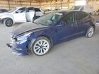 2023 Tesla Model 3 Blue vin: 5YJ3E1EAXPF457979