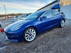 2018 Tesla Model 3 Blue vin: 5YJ3E1EB0JF054786