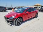 2020 Tesla Model 3 Red vin: 5YJ3E1EB0LF646644