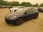 2021 Tesla Model 3 Blue vin: 5YJ3E1EB1MF012938