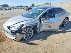 2018 Tesla Model 3 Silver vin: 5YJ3E1EB2JF116947