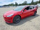 2019 Tesla Model 3 Red vin: 5YJ3E1EB2KF199247