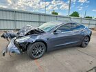 2019 Tesla Model 3 Gray vin: 5YJ3E1EB2KF209954