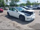 2021 Tesla Model 3 Long Range Dual Motor All-wheel Drive White vin: 5YJ3E1EB2MF046838