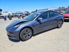 2022 Tesla Model 3 Silver vin: 5YJ3E1EB2NF167192