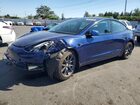 2022 Tesla Model 3 Blue vin: 5YJ3E1EB2NF275926