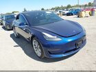 2019 Tesla Model 3 Long Range/performance Blue vin: 5YJ3E1EB3KF365615