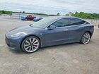 2018 Tesla Model 3 Gray vin: 5YJ3E1EB4JF079321