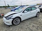 2022 Tesla Model 3 White vin: 5YJ3E1EB4NF180509