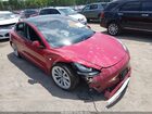 2022 Tesla Model 3 Long Range Dual Motor All-wheel Drive Красный vin: 5YJ3E1EB4NF187976