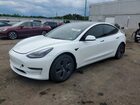 2022 Tesla Model 3 White vin: 5YJ3E1EB6NF347551