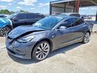 2019 Tesla Model 3 Gray vin: 5YJ3E1EB7KF434659