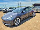 2021 Tesla Model 3 Gray vin: 5YJ3E1EB7MF015259