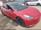 2022 Tesla Model 3 Long Range Dual Motor All-wheel Drive Red vin: 5YJ3E1EB7NF131899