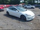 2020 Tesla Model 3 Long Range Dual Motor All-wheel Drive White vin: 5YJ3E1EB8LF637075
