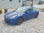 2021 Tesla Model 3 Blue vin: 5YJ3E1EB8MF855325