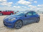 2021 Tesla Model 3 Blue vin: 5YJ3E1EB8MF961001