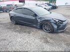 2022 Tesla Model 3 Long Range Dual Motor All-wheel Drive Gray vin: 5YJ3E1EB8NF152793