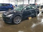 2018 Tesla Model 3 Black vin: 5YJ3E1EB9JF182170