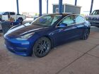 2019 Tesla Model 3 Blue vin: 5YJ3E1EB9KF454329