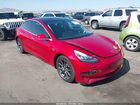 2020 Tesla Model 3 Long Range Dual Motor All-wheel Drive Red vin: 5YJ3E1EB9LF617126
